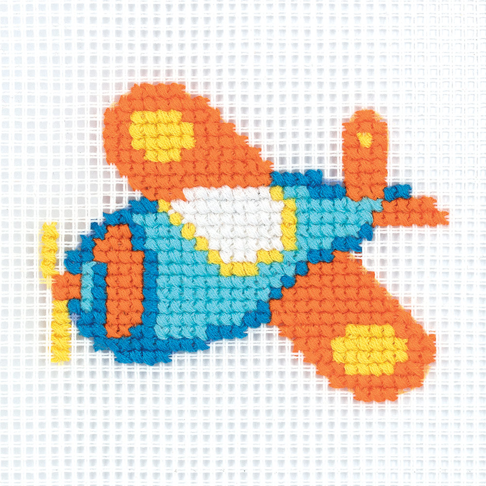Embroidery kits PANNA 8-347 Toy Stories. Plane