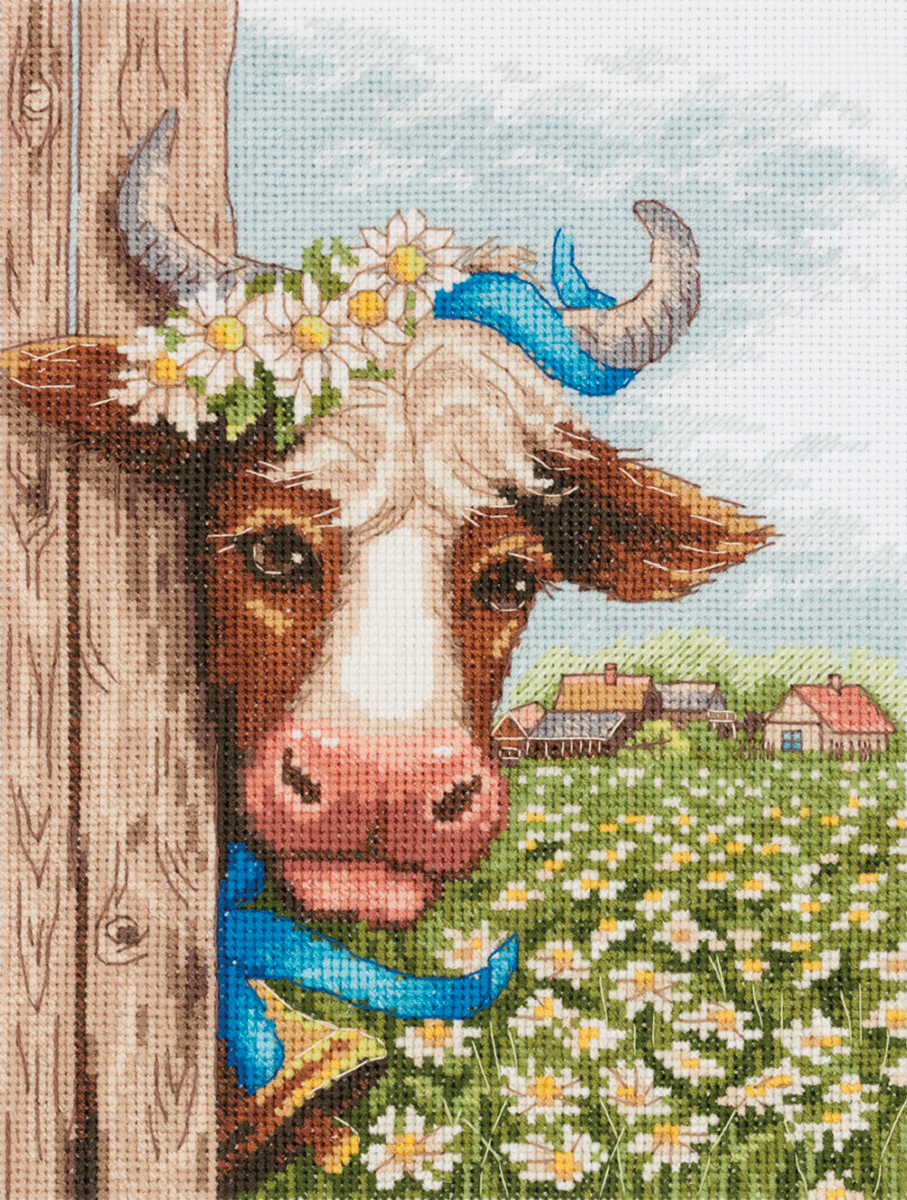 Embroidery kits PANNA J-7212 In the Daisies 