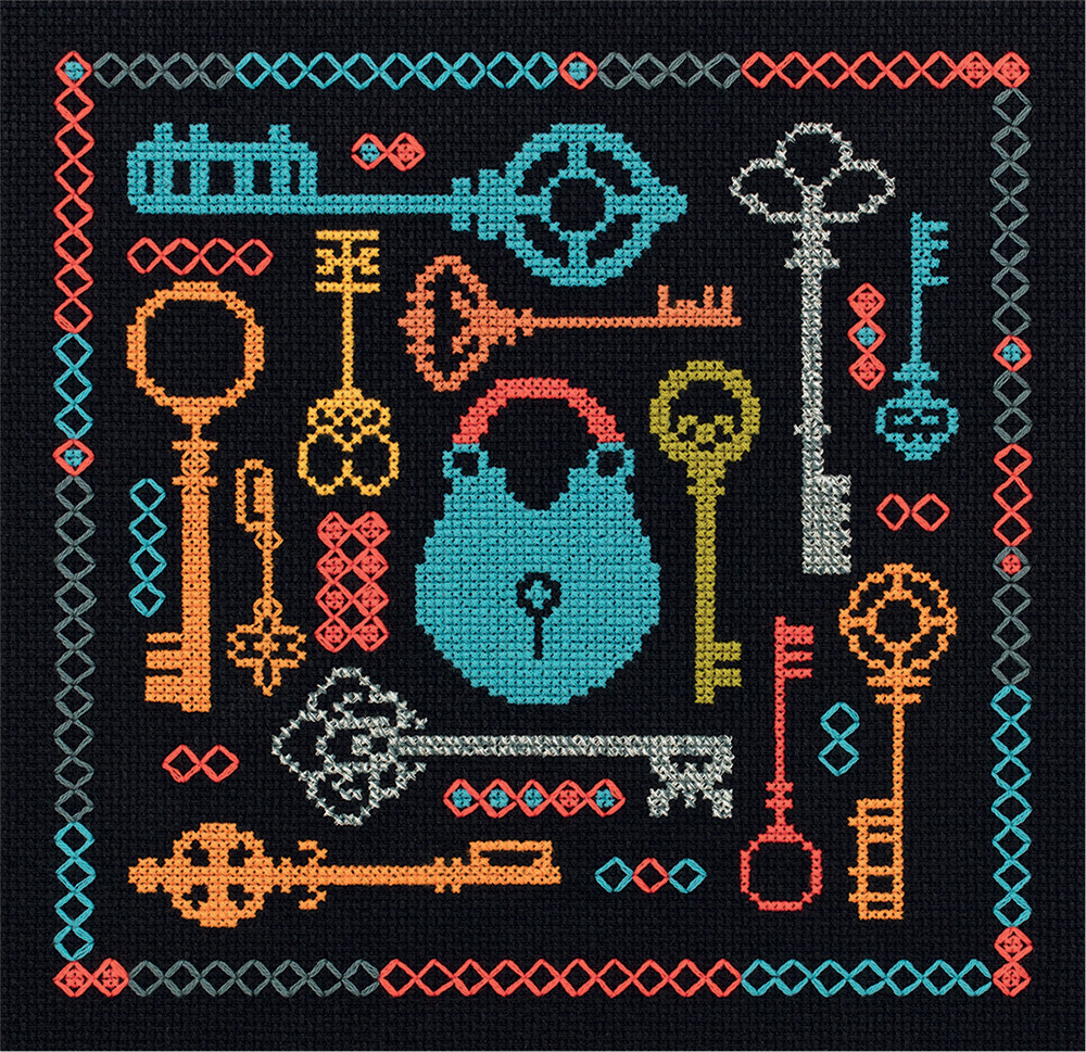Embroidery kits PANNA CE-7053 Keys 