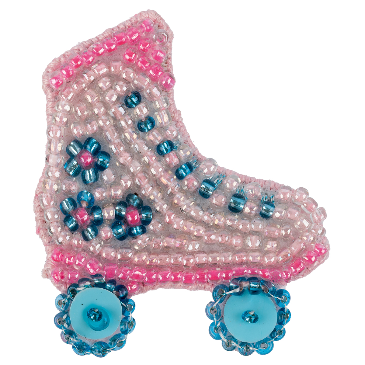 Embroidery kits PANNA 10-051 Brooch. Roller Skates