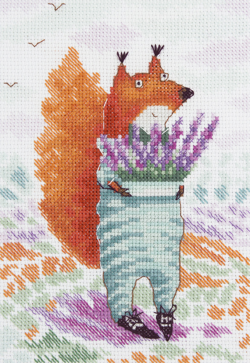 Embroidery kits PANNA 8-233 Lavender for her 